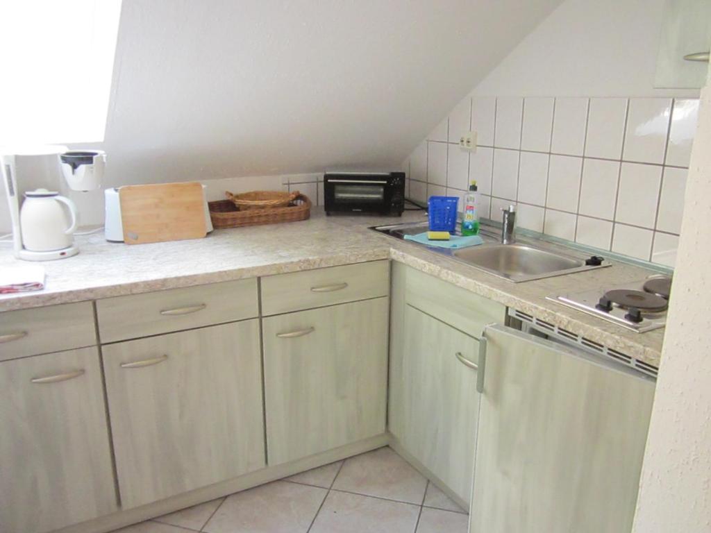 Ferienwohnung Stadt Wehlen Saechsische Schweiz Dachgeschoss Kueche